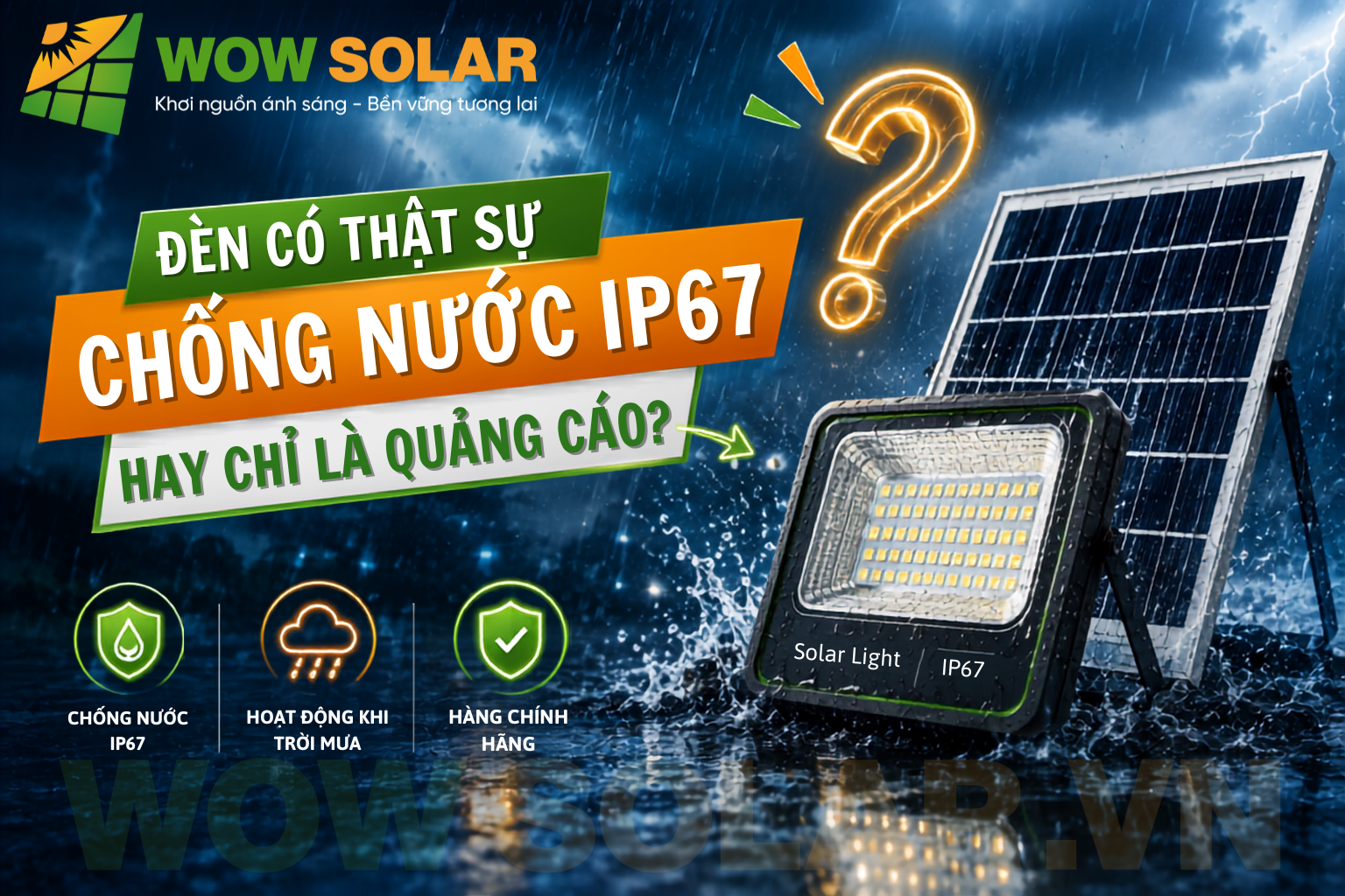 12 sự thật thú vị về đèn LED năng lượng mặt trời