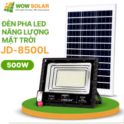 Đèn pha LED năng lượng mặt trời JD-8500L 500W
