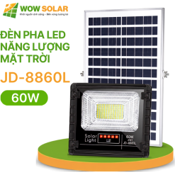 Đèn pha LED năng lượng mặt trời JD-8860L 60W